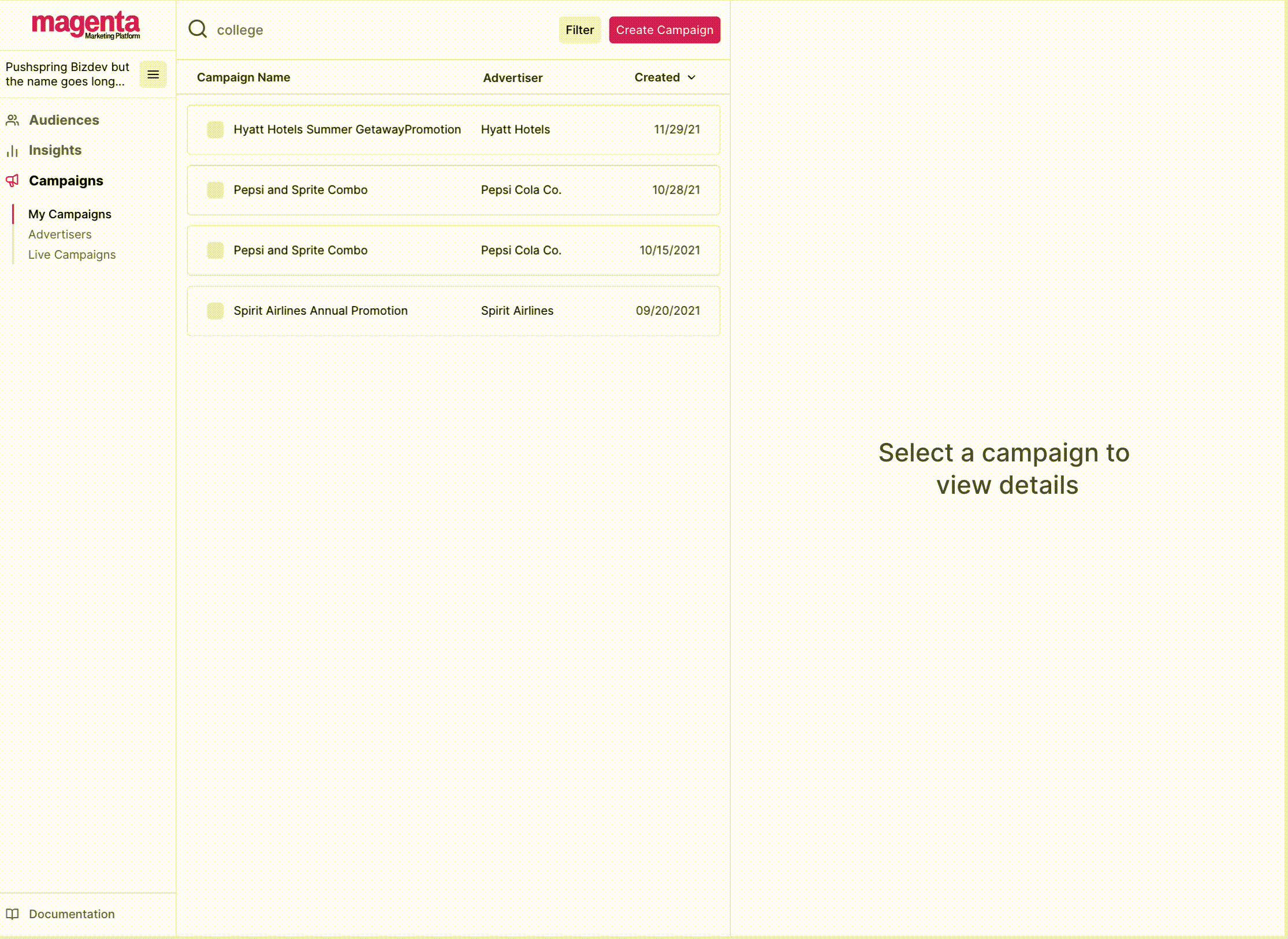 T-Mobile Campaings Flow