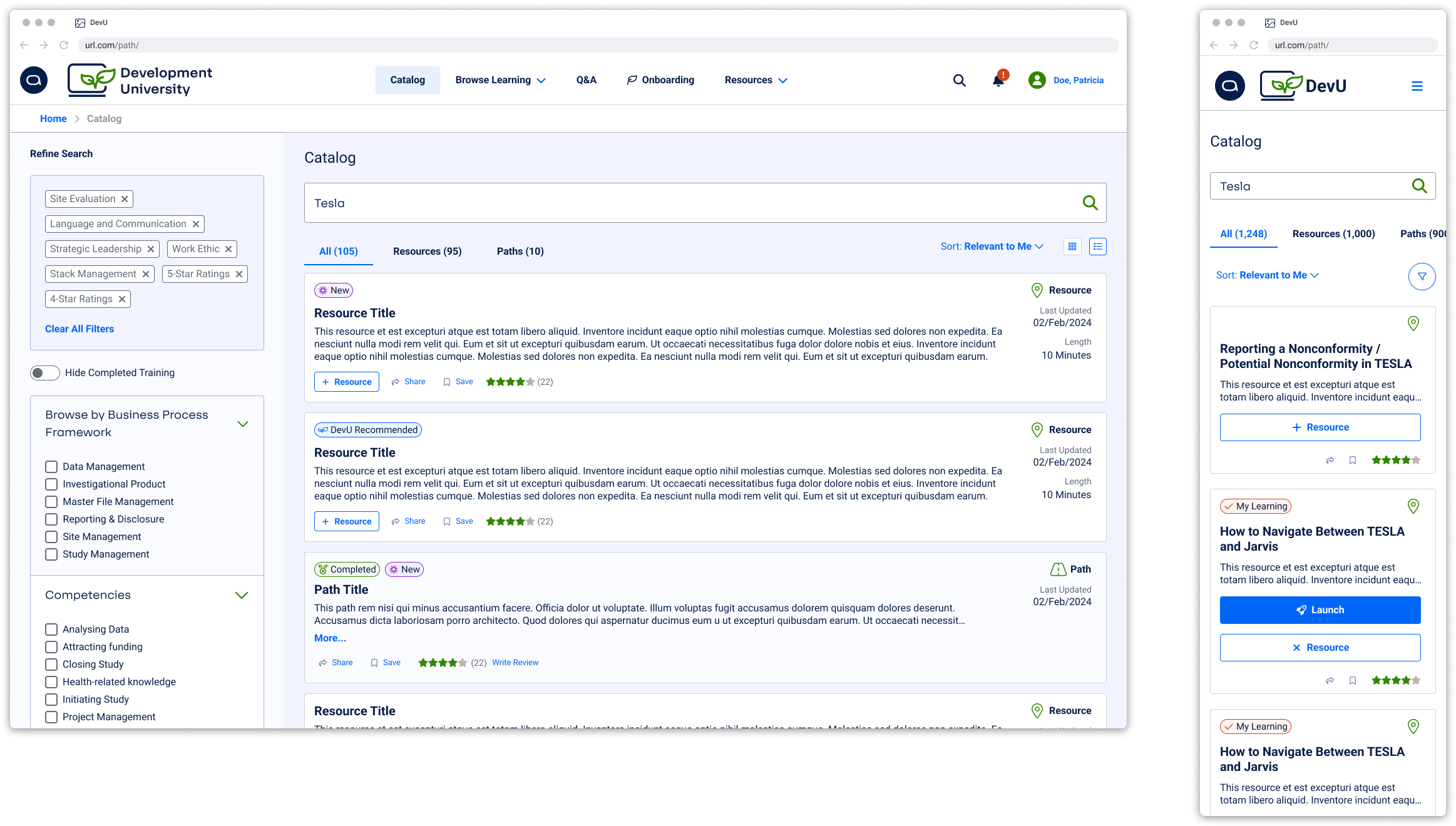 Designing a two-tier approach 