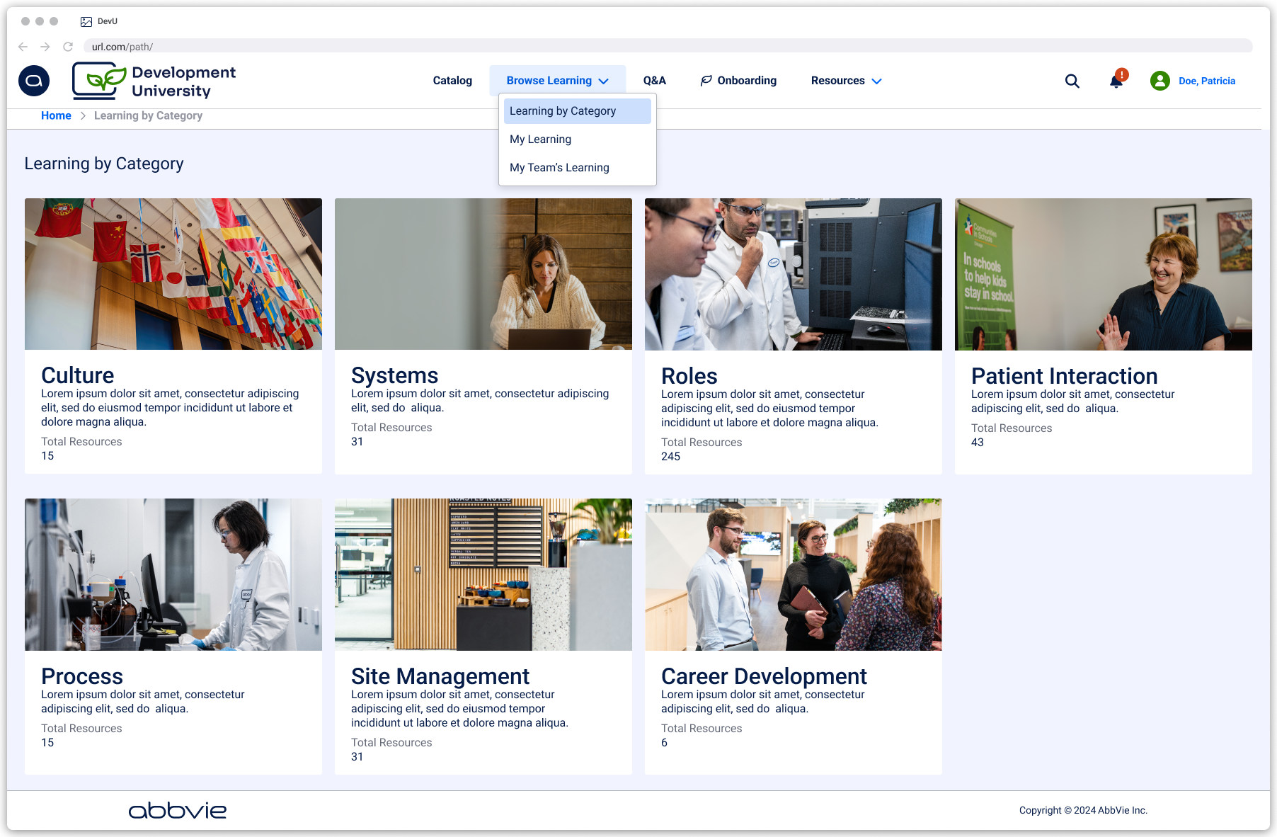 Find Journeys by Category 